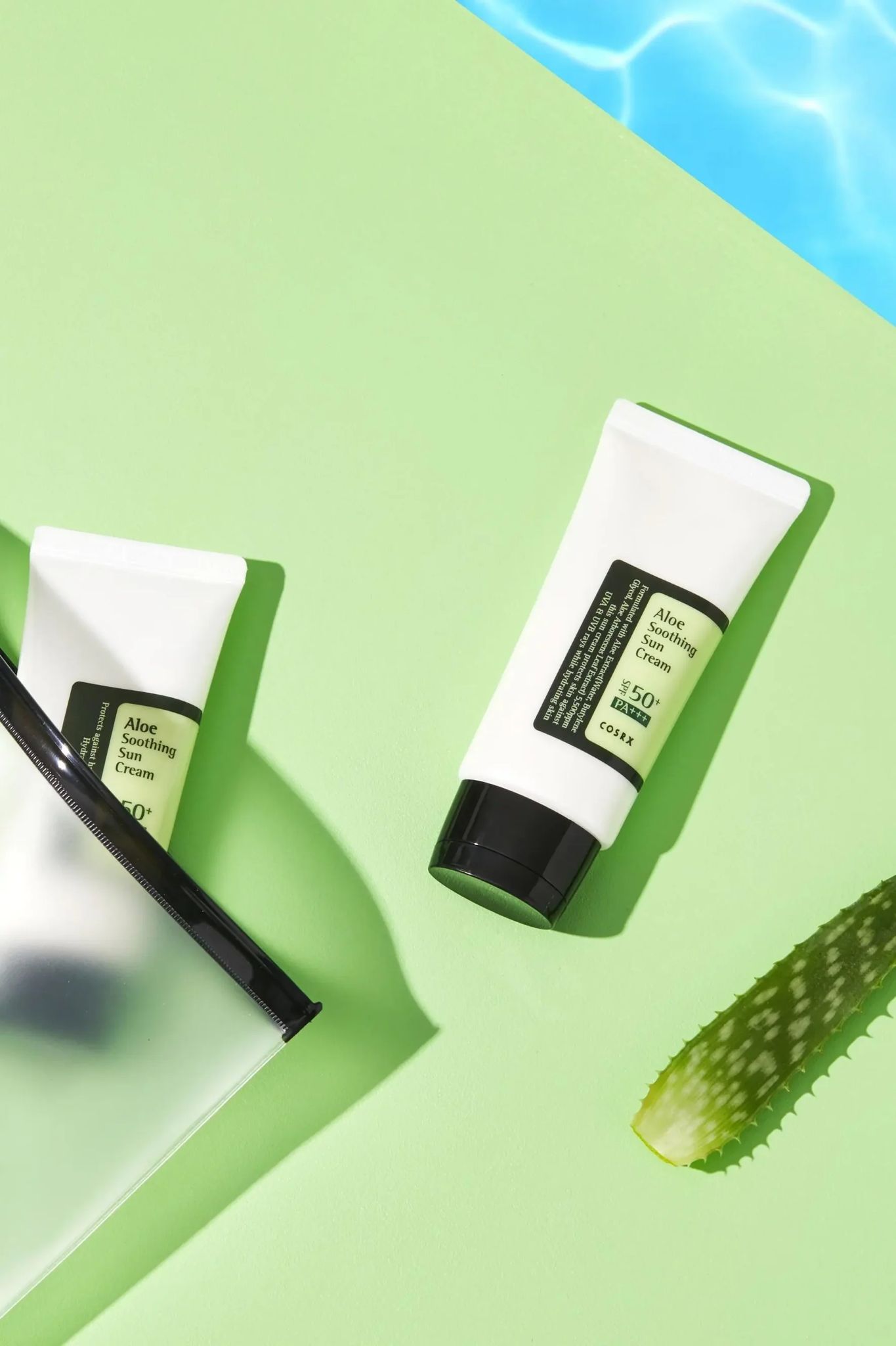 Aloe Soothing Sun Cream SPF50+ PA+++ - Resim 2
